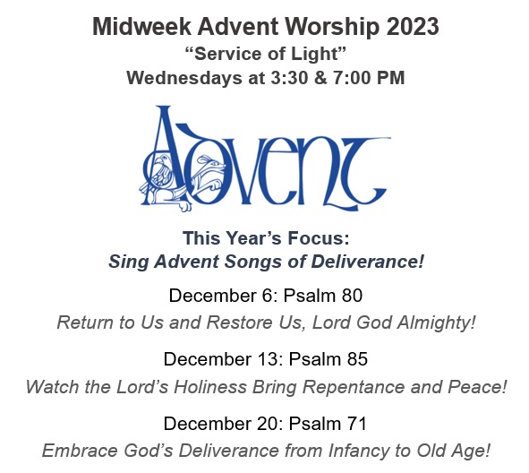 Advent 2022 Faith Lutheran Antioch